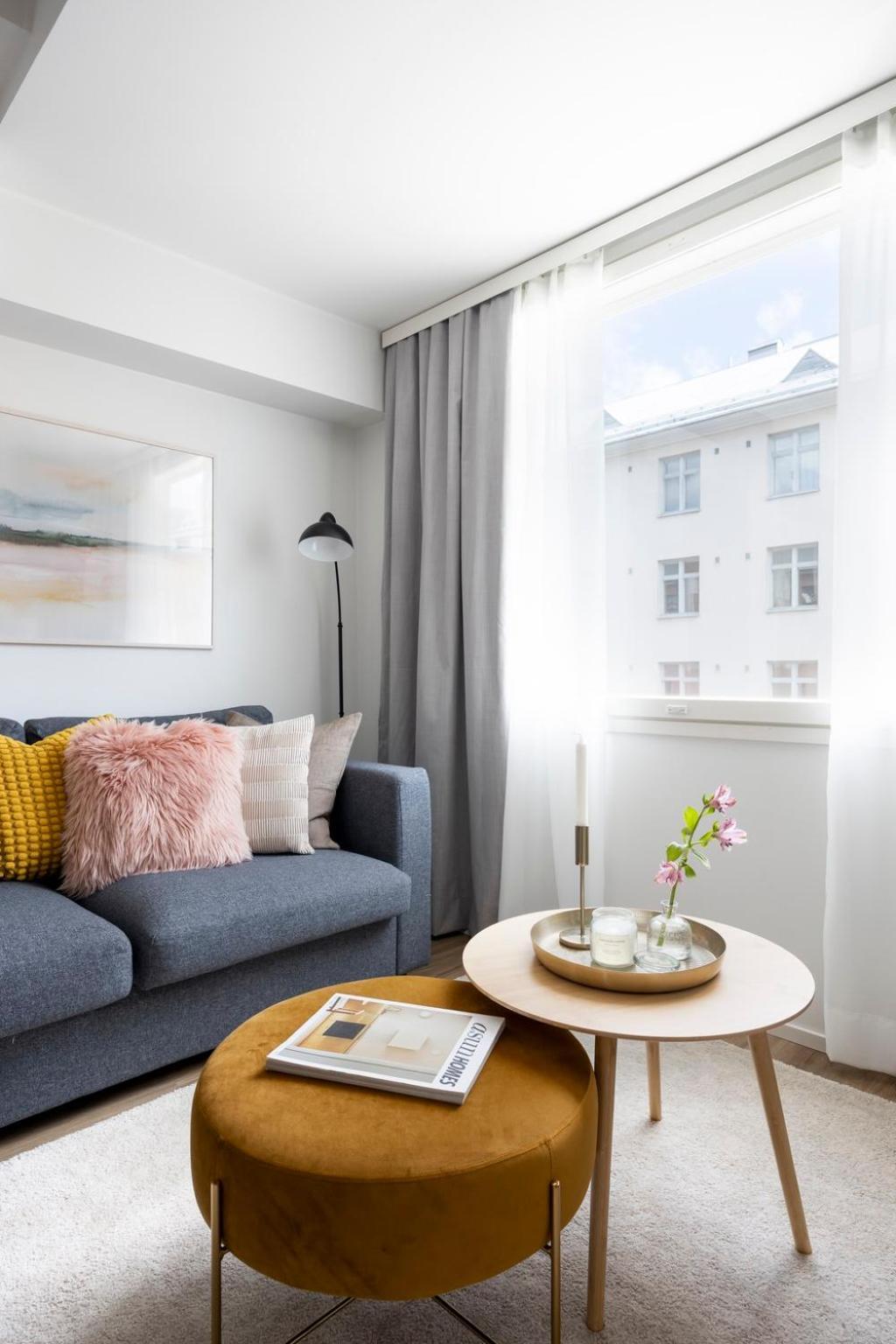 Stylish Flat In Trendy Kallio Helsinki Eksteriør billede